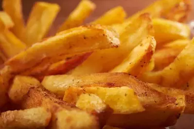 Mouthwatering french fries.