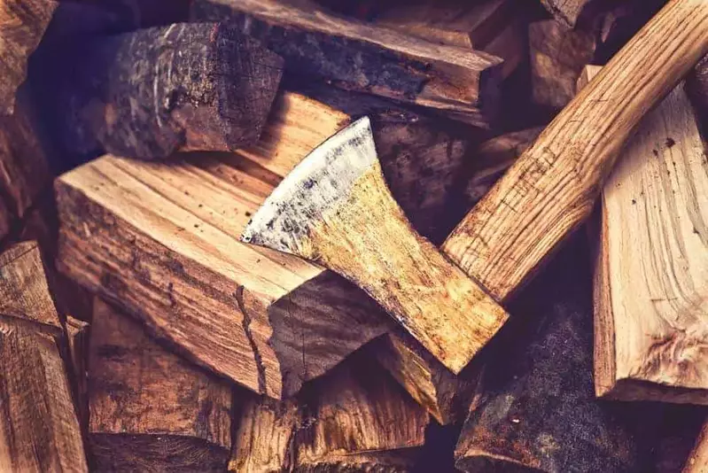 Lumber and axe