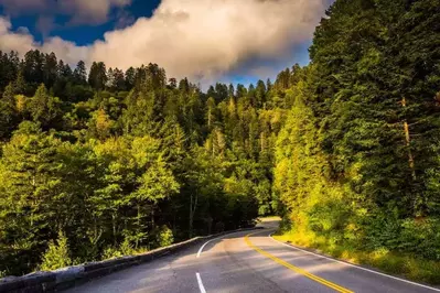 Morgan Freeman Helps Visitors to the Smoky Mountains
