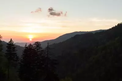 view of mountains