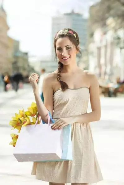 Young Woman Shopping