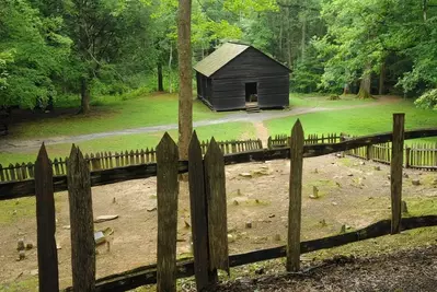 Little Greenbrier School and cemetery