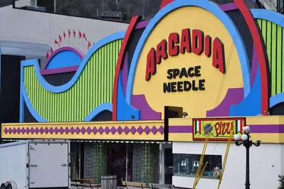 Arcadia at the base of the Gatlinburg Space Needle 