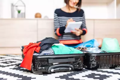 packing for a summer vacation