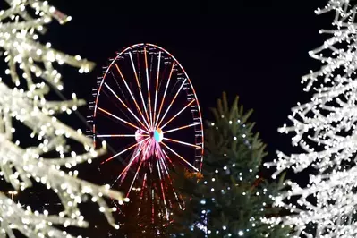 great smoky mnt wheel christmas