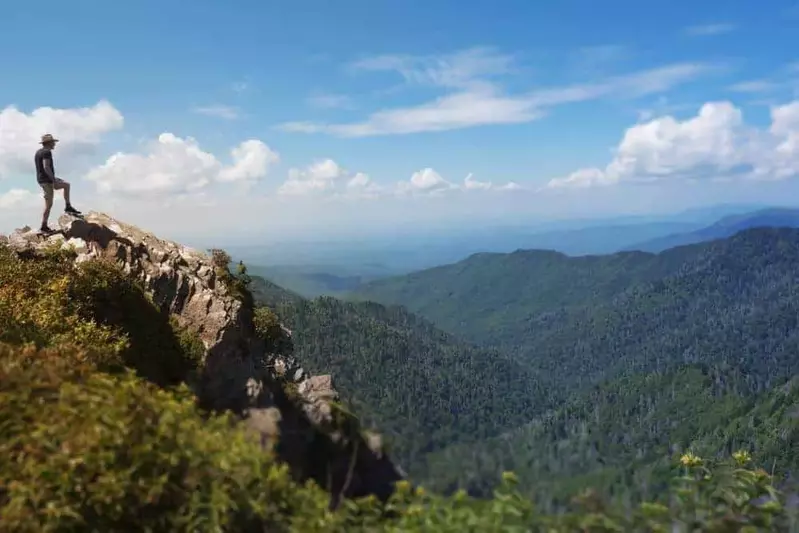 charlies bunion in the smoky mountains