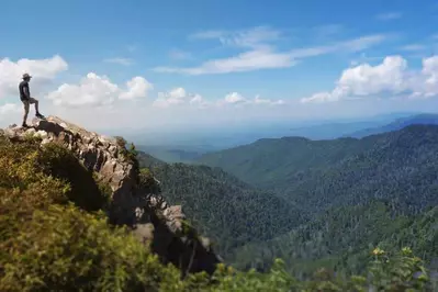 charlies bunion in the smoky mountains