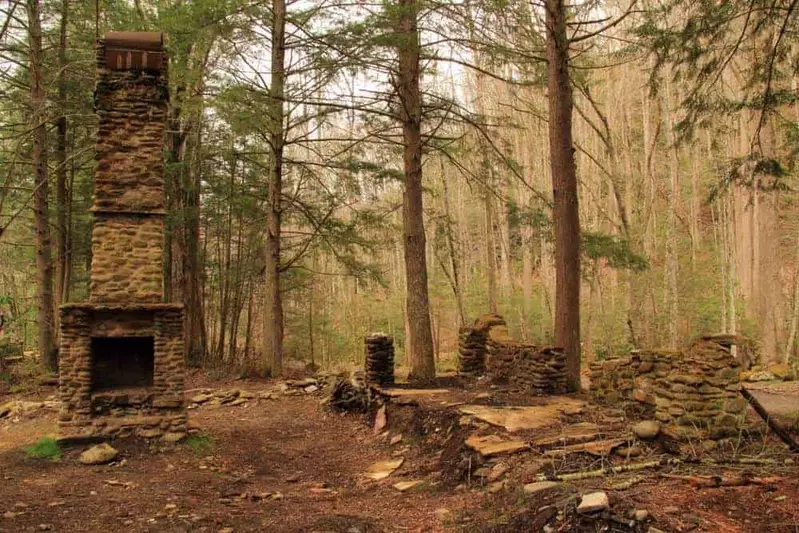 remains in Elkmont Ghost Town