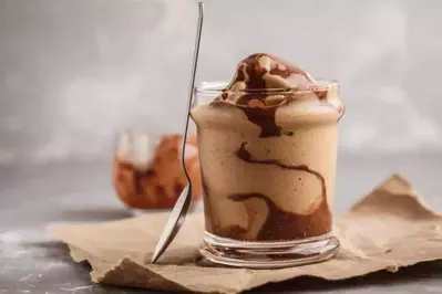 peanut butter ice cream in a jar