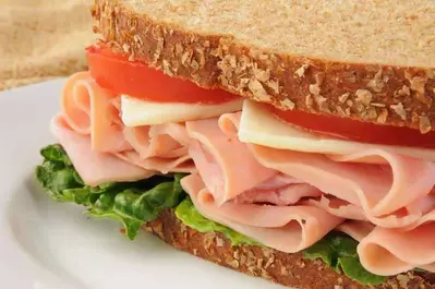 ham and cheese sandwich