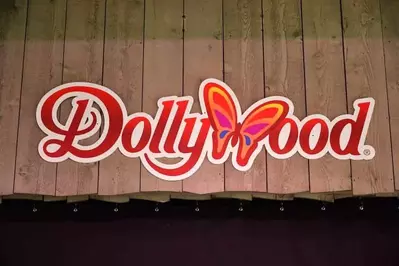 Dollywood sign in the park