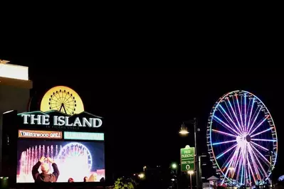This Island in Pigeon Forge sign
