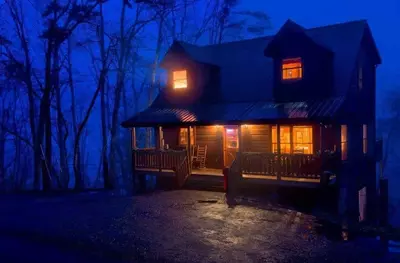 cabin in the smoky mountains