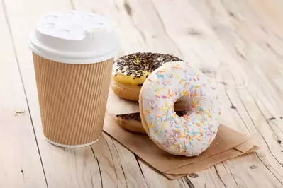 coffee and donuts