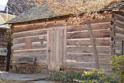 The Historic Ogle Cabin in Gatlinburg.