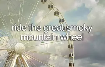 The Great Smoky Mountain Wheel at The Island in Pigeon Forge