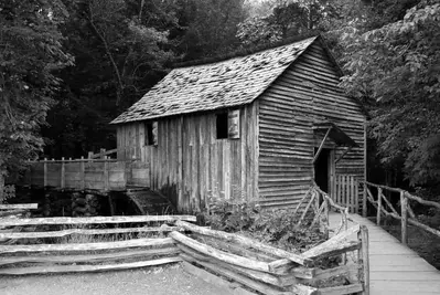 Historical mill at Cades Cove