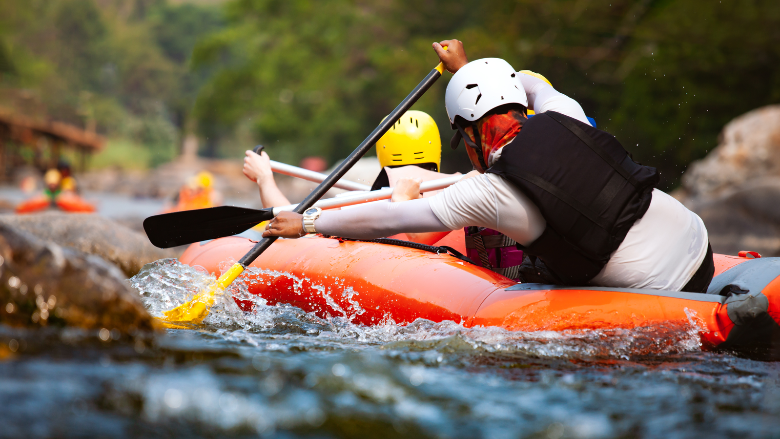 whitewater rafting