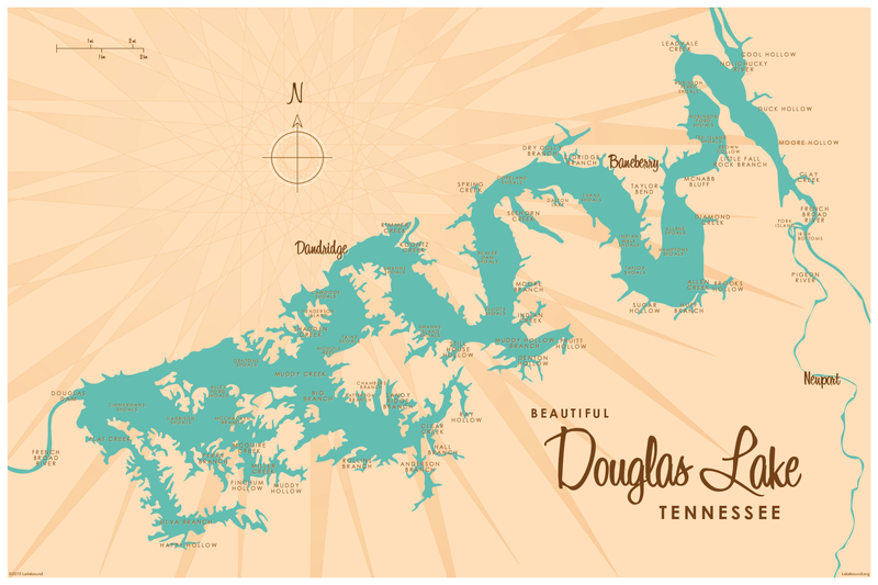 douglaslaketnlakemap