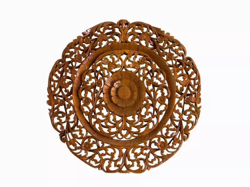 wooden artwork