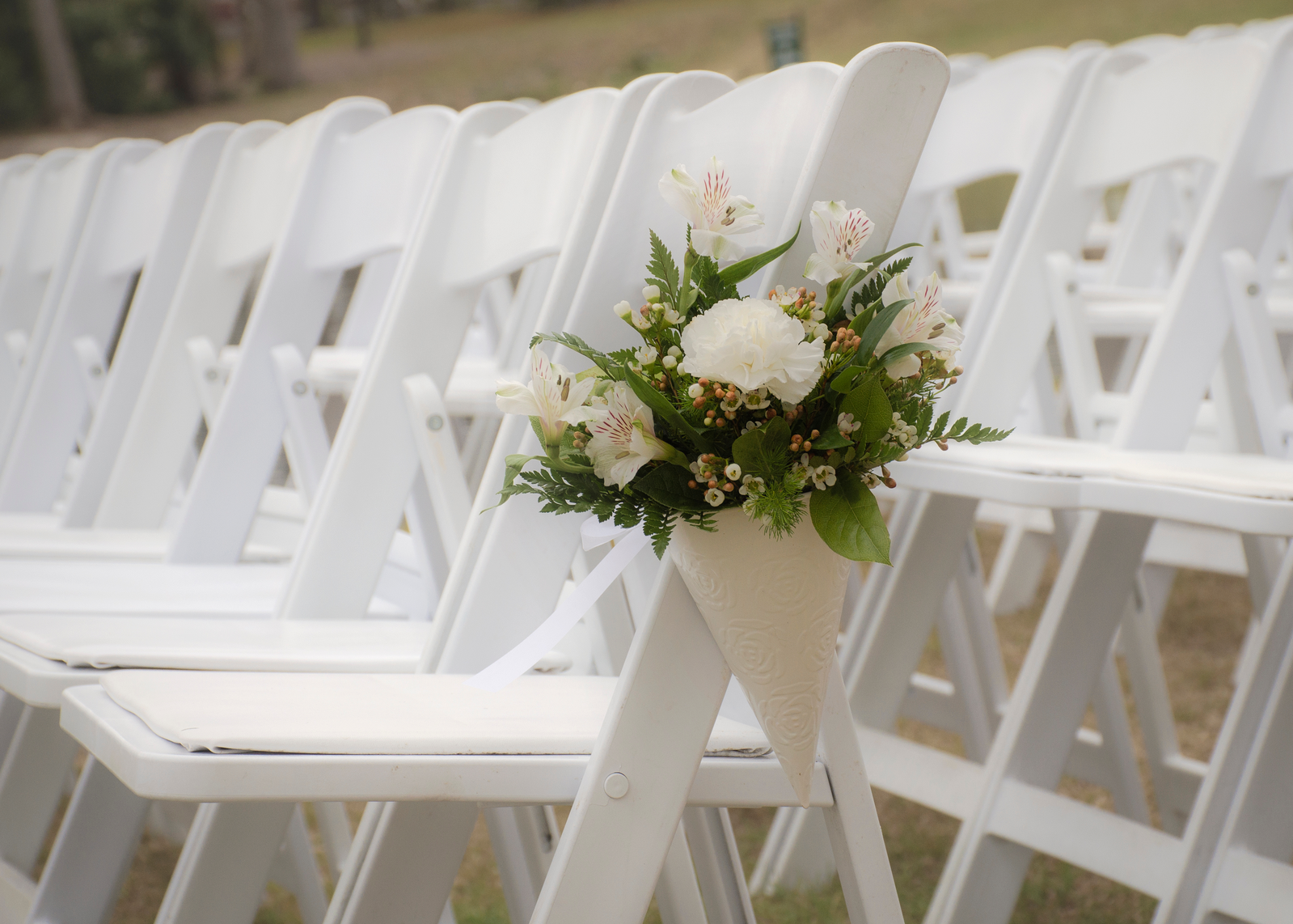 chairs at wedding