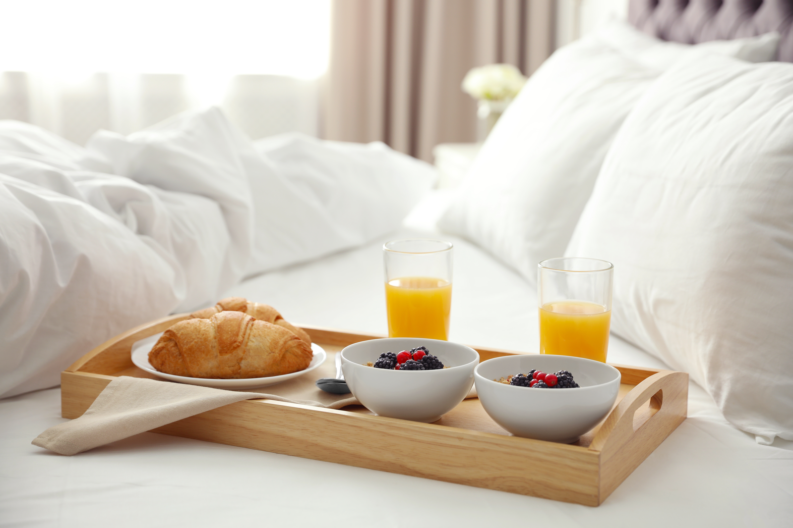 breakfast in bed