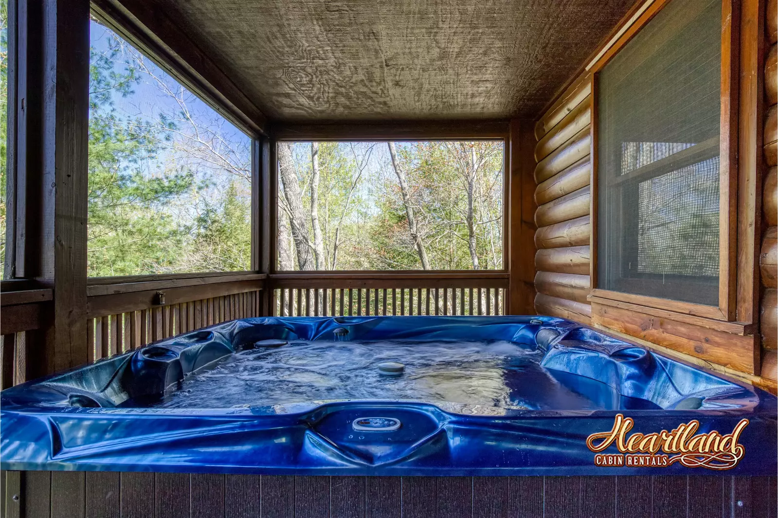 Hot Tub on Back Deck
