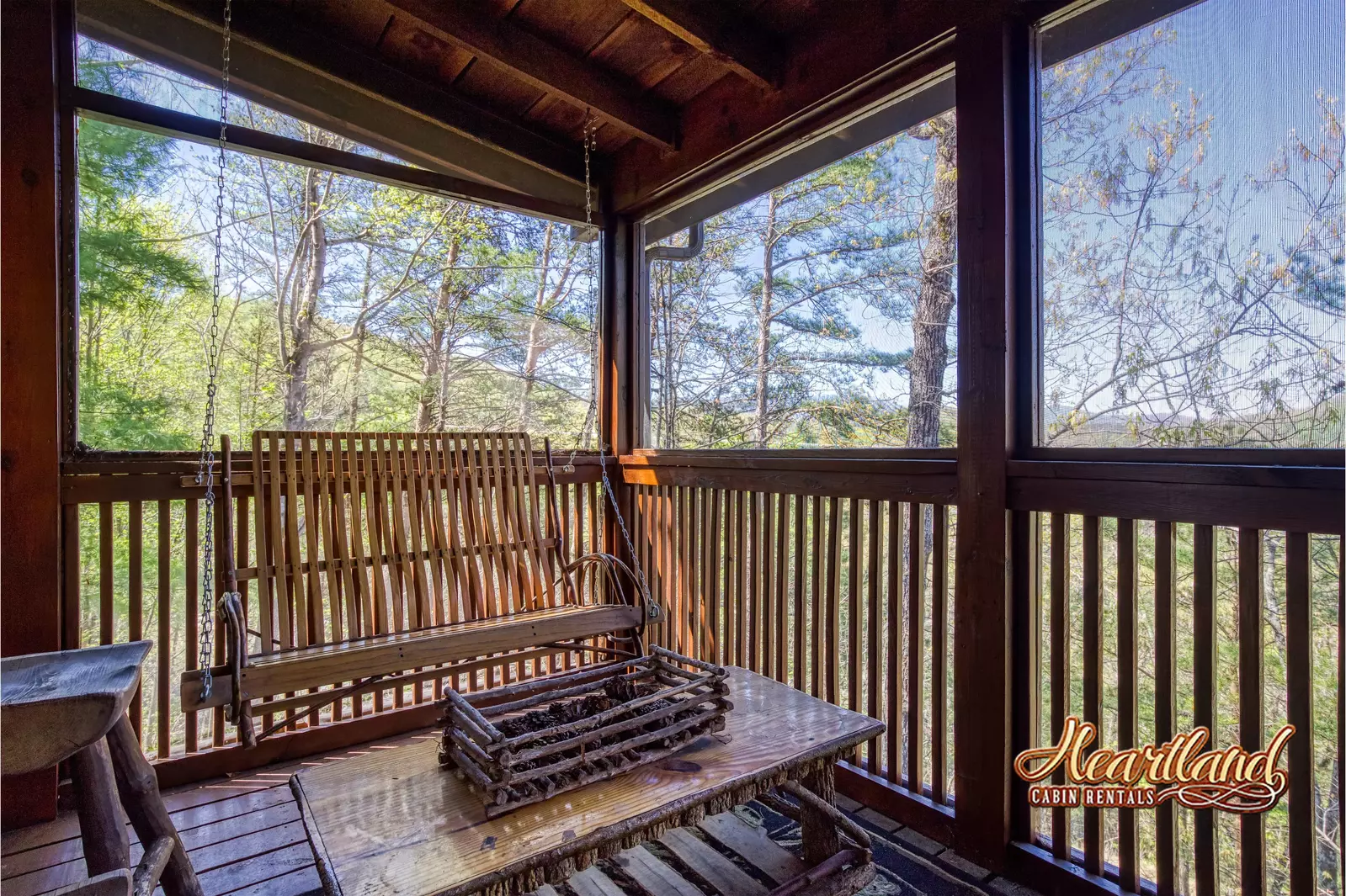 Deck with Swing