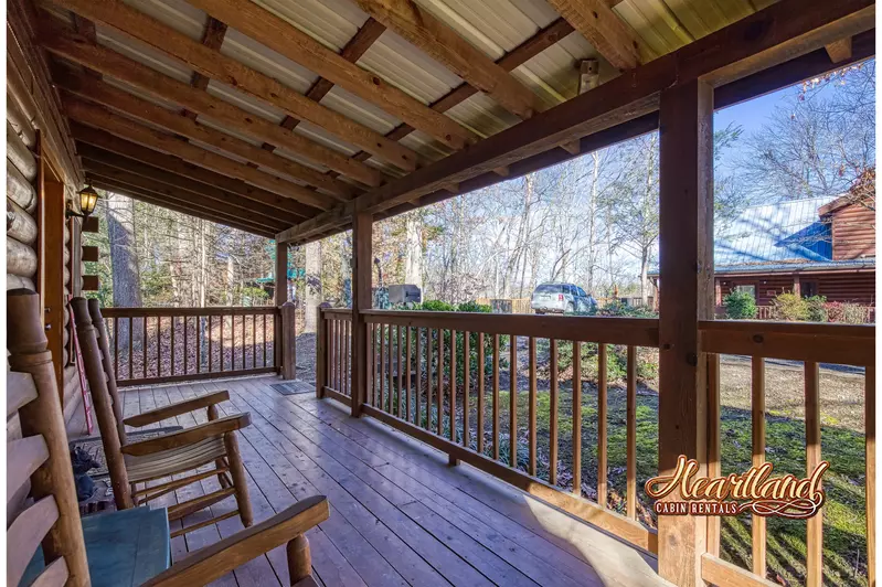 Rocking Chairs Front Deck