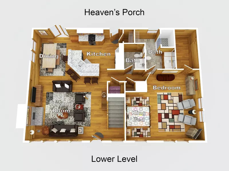 Heaven's Porch Main level