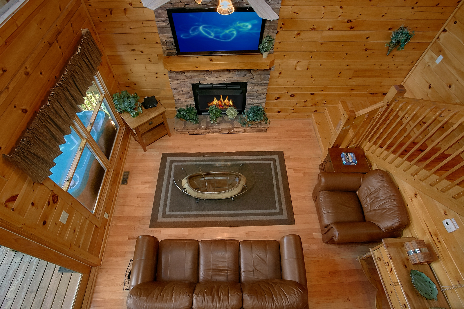 Property image, Interior, of A Mountain View Theater Lodge