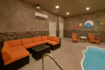 Property image, Interior, of Otter Springs Pool Cabin