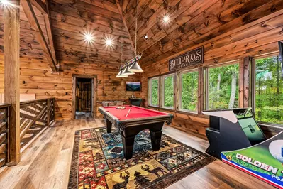 Property image, Interior, of Alpine Summit Pool and Spa Cabin