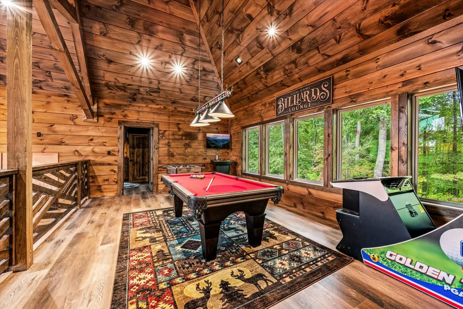 Property image, Interior, of Alpine Summit Pool and Spa Cabin