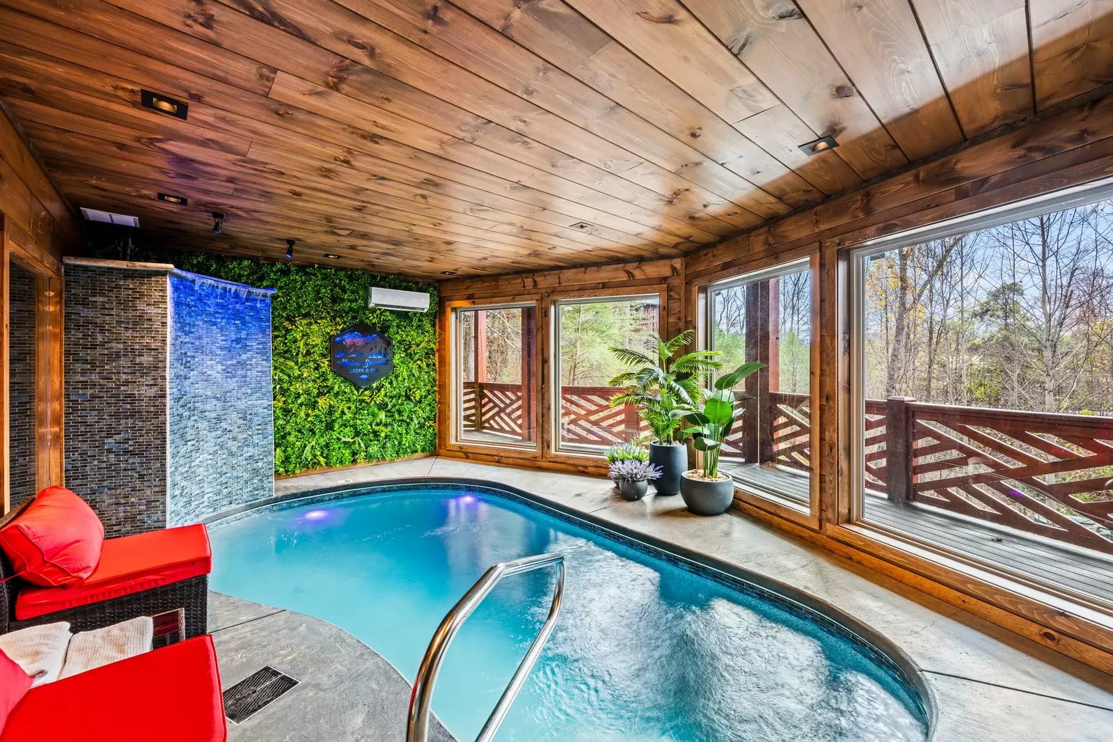 Property image, Interior, of Alpine Summit Pool and Spa Cabin