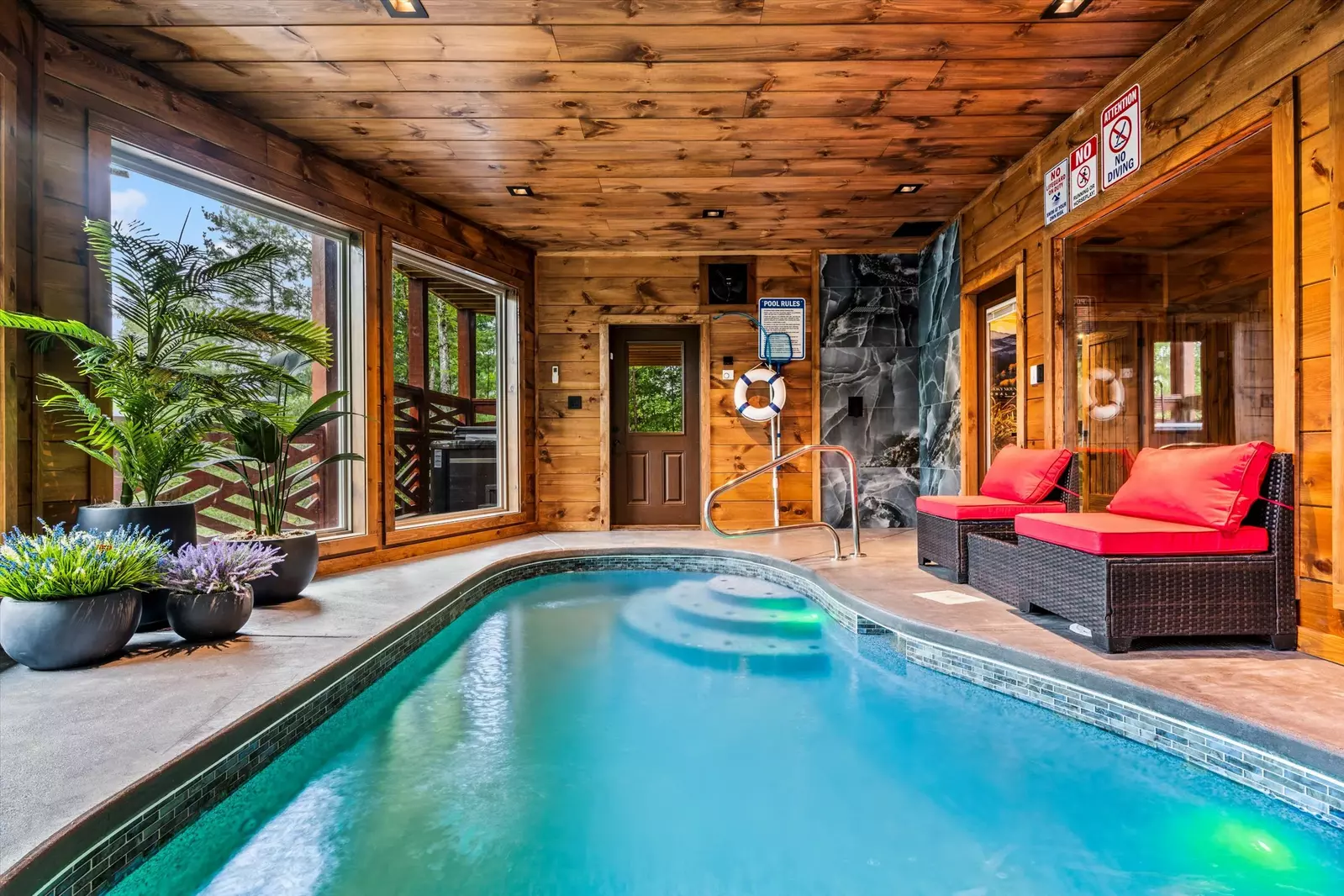 Property image, Interior, of Alpine Summit Pool and Spa Cabin
