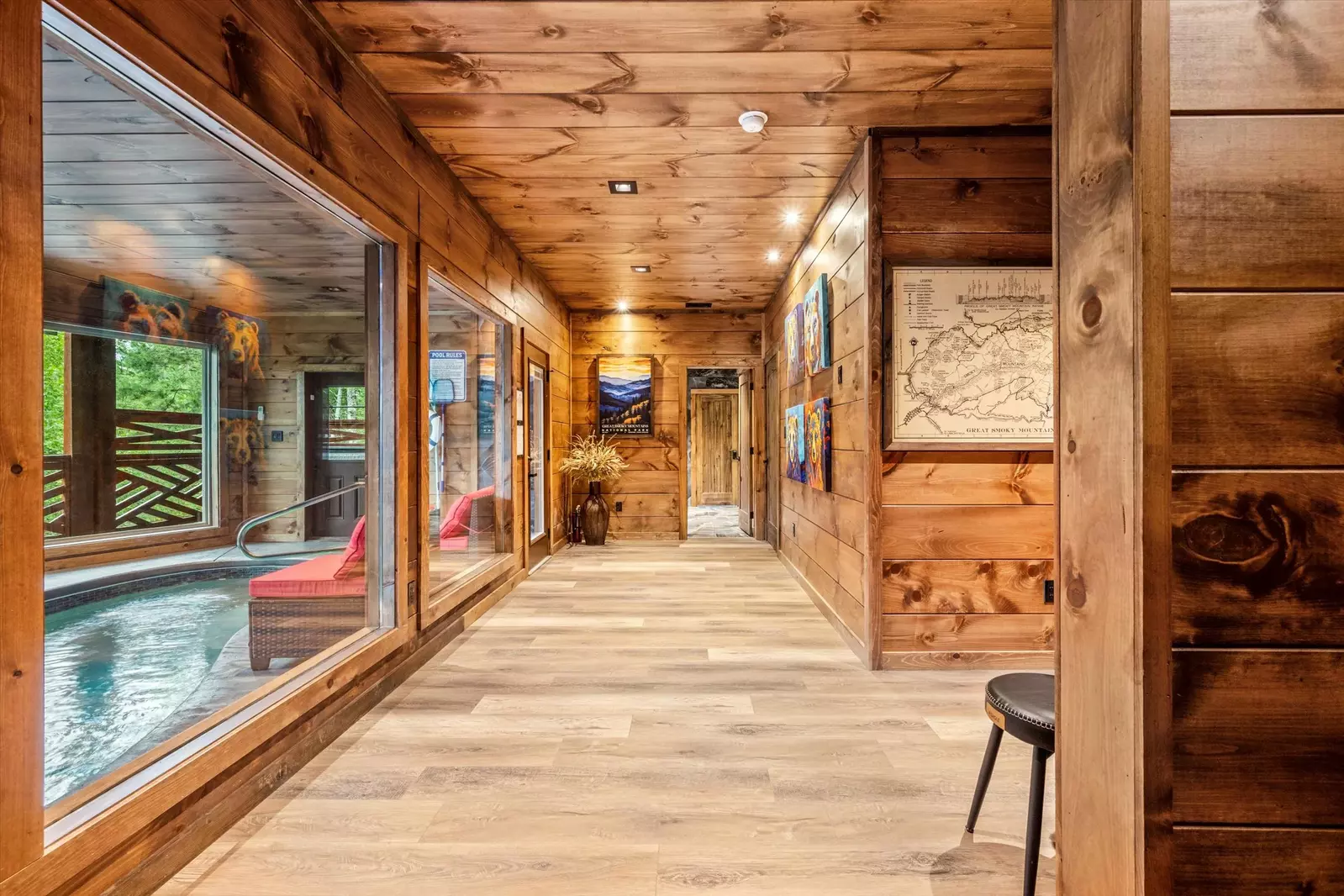 Property image, Interior, of Alpine Summit Pool and Spa Cabin