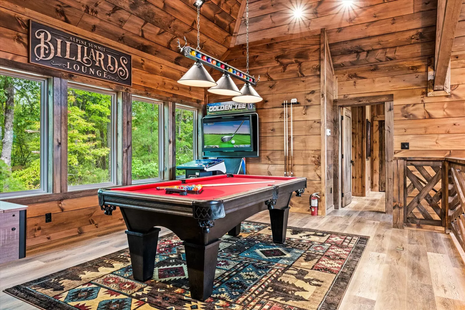 Property image, Interior, of Alpine Summit Pool and Spa Cabin