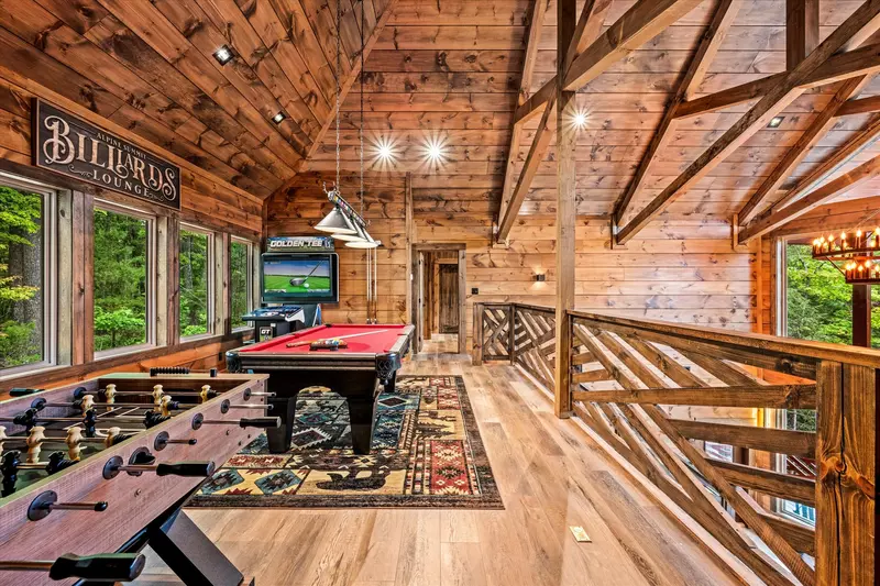Property image, Interior, of Alpine Summit Pool and Spa Cabin