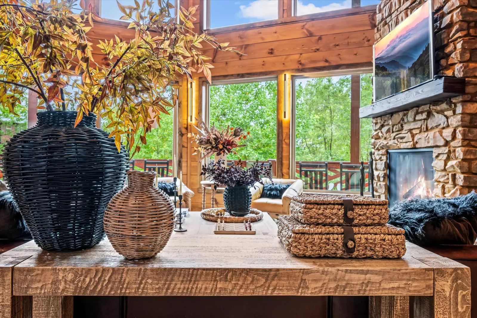 Property image, Interior, of Alpine Summit Pool and Spa Cabin