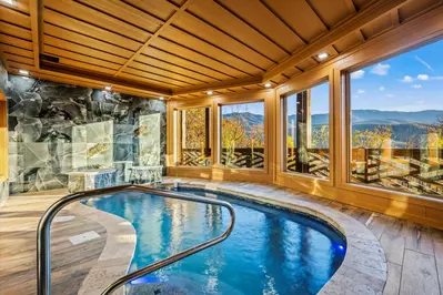 Property image, Interior, of Alpine Haven Cabin and Spa