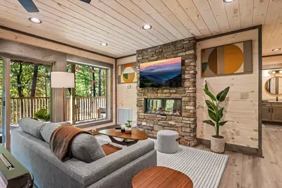 Property image, Interior, of Treehouse Swim Cabin