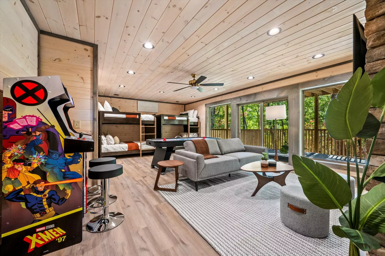 Property image, Interior, of Treehouse Swim Cabin