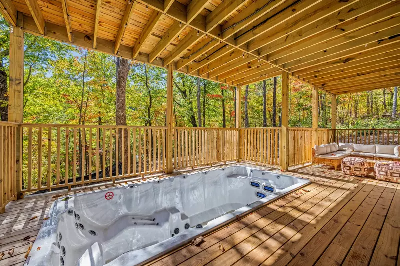 Property image, Interior, of Treehouse Swim Cabin