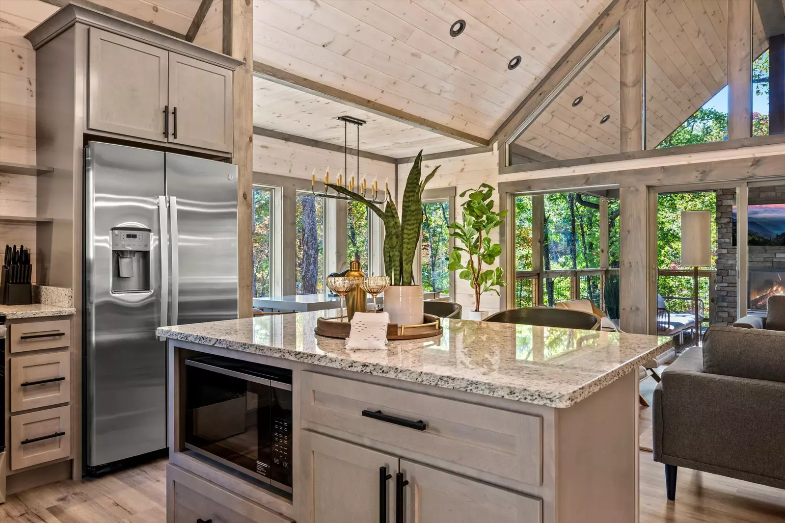 Property image, Interior, of Treehouse Swim Cabin