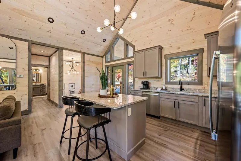 Property image, Interior, of Treehouse Swim Cabin