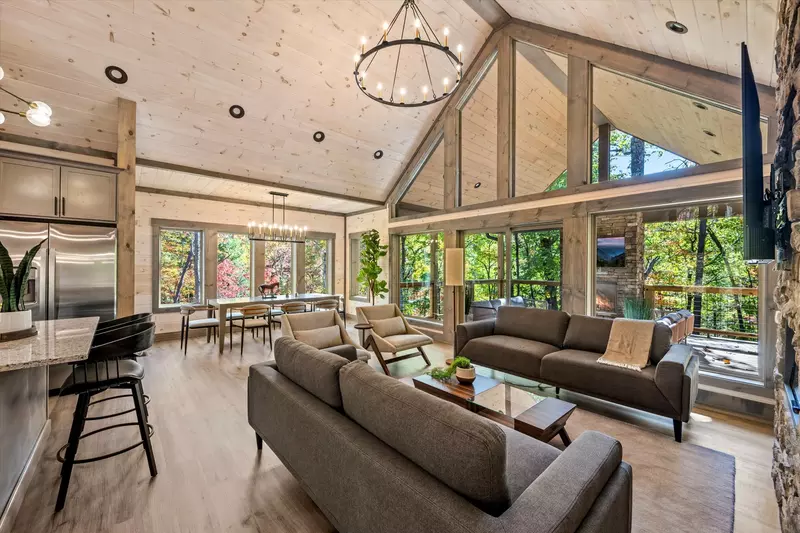 Property image, Interior, of Treehouse Swim Cabin