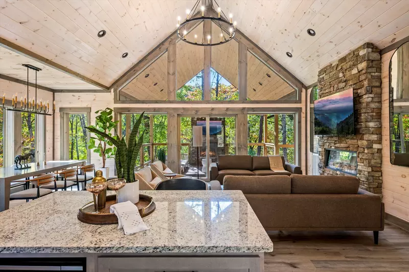 Property image, Interior, of Treehouse Swim Cabin