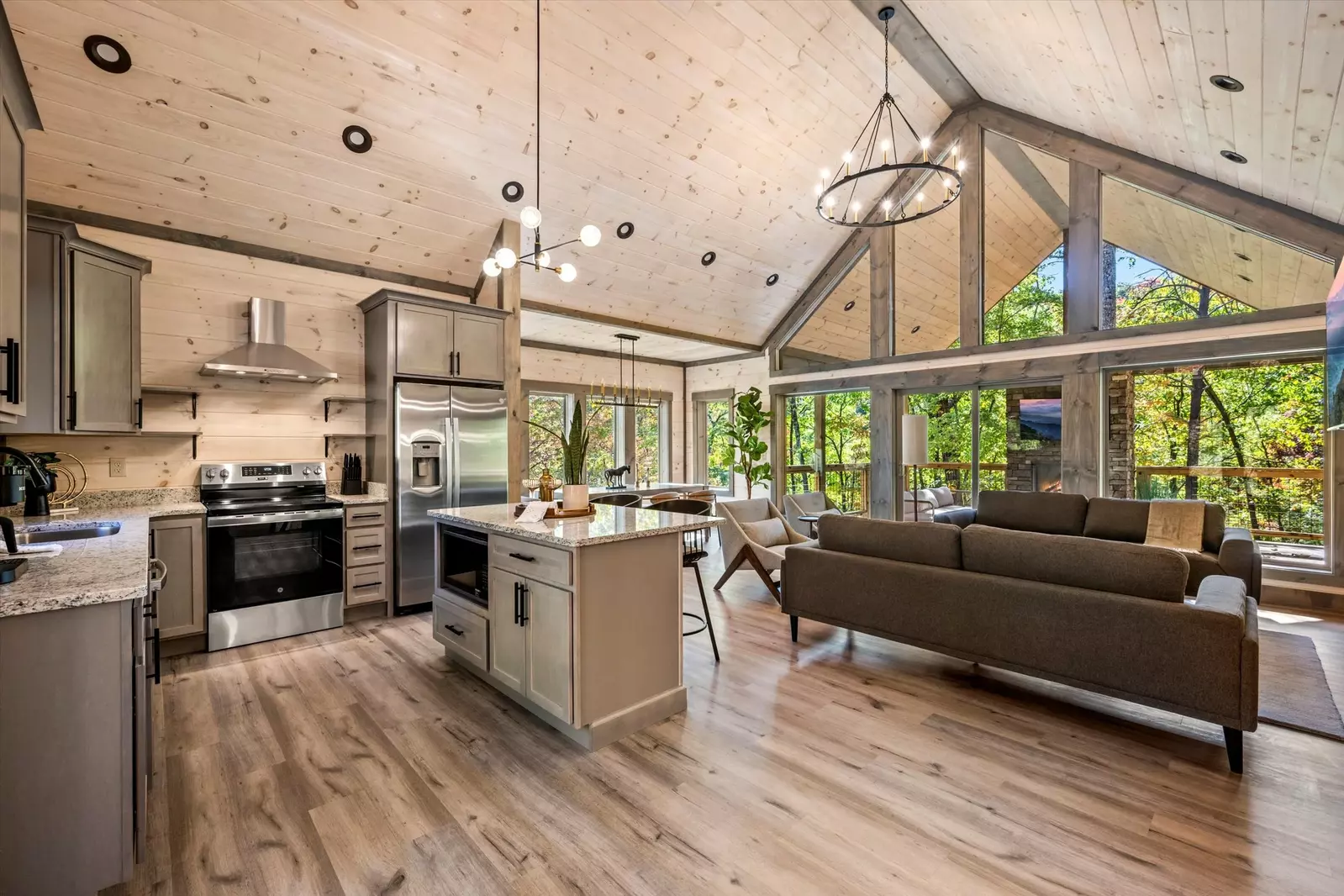 Property image, Interior, of Treehouse Swim Cabin
