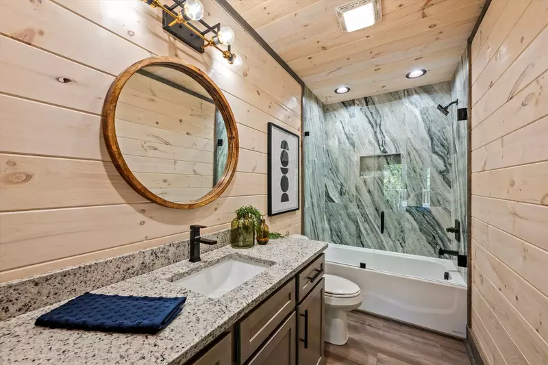 Property image, Interior, of Treehouse Swim Cabin